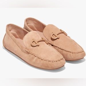 $250 NWT Cole Haan Suede Loafers, Size 9.5